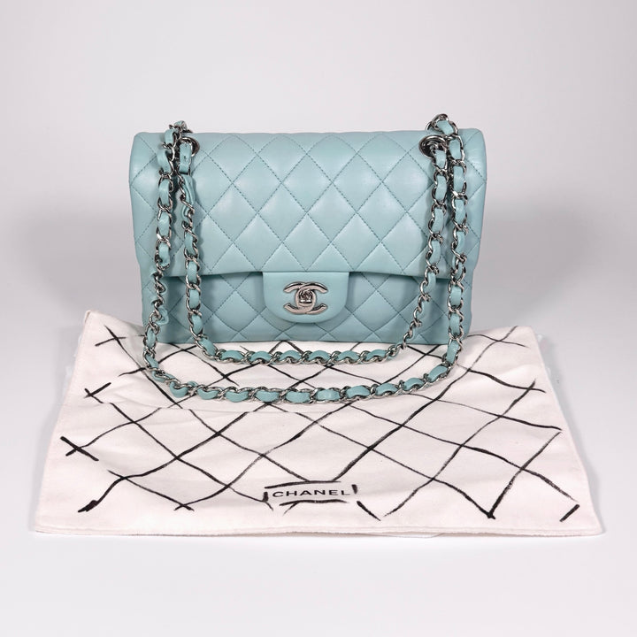 Chanel Quilted Lambskin Small Double Flap Bag