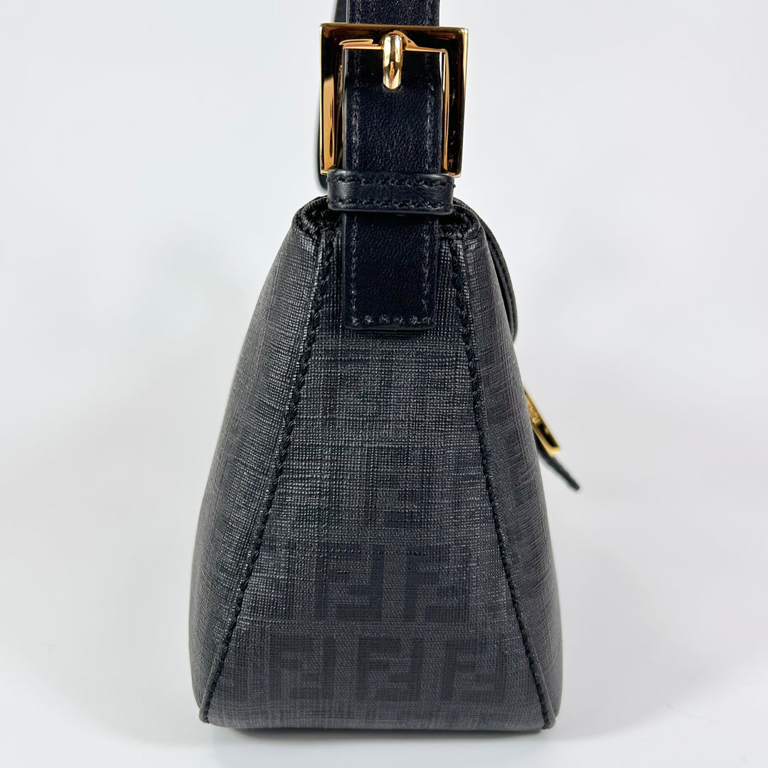 Fendi Zucchino Baguette Shoulder Bag