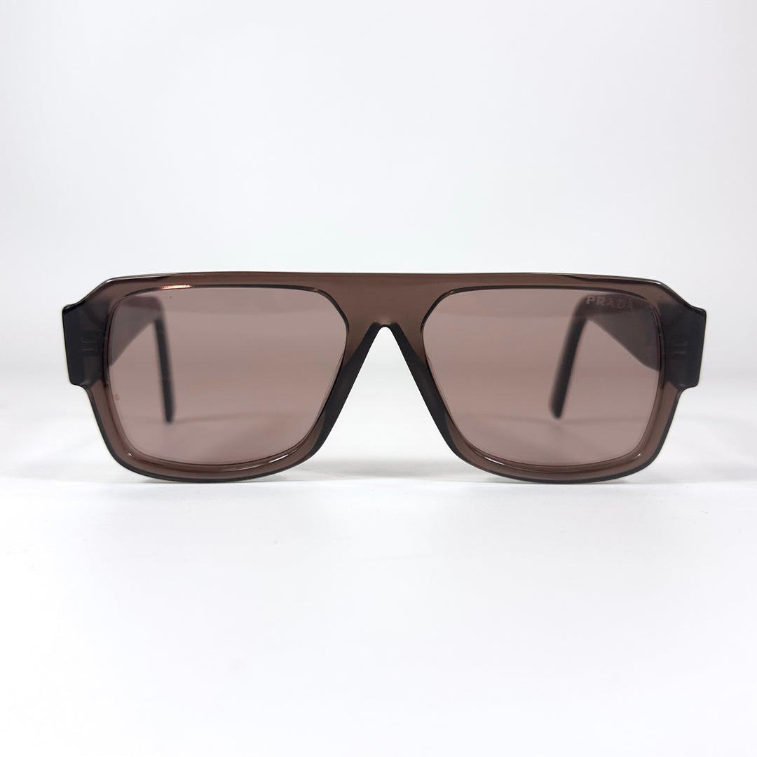 Prada Rectangular Logo Sunglasses SPR22Y