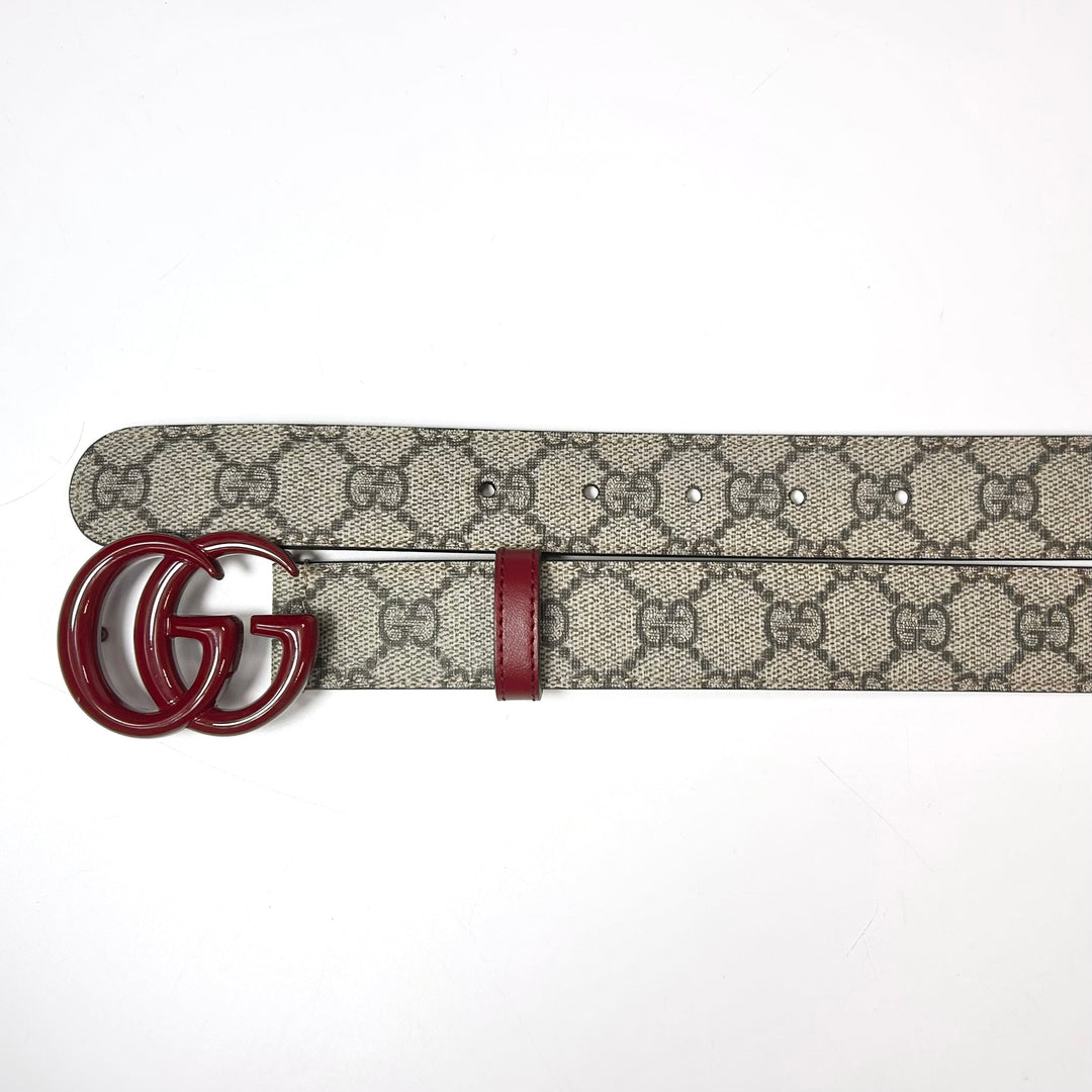 Gucci GG Marmont Monogram Thin Belt 70 28