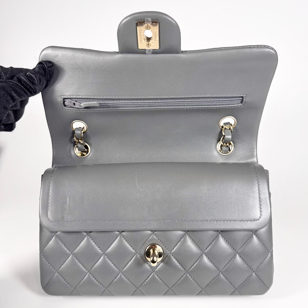 Chanel Quilted Lambskin Medium Double Flap Bag