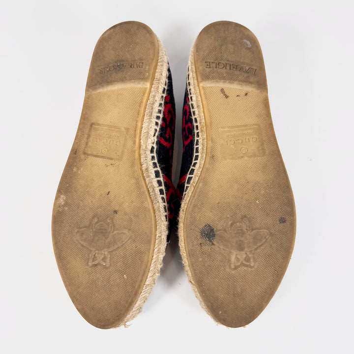 Gucci Jumbo GG Terry Espadrille - Women’s 4