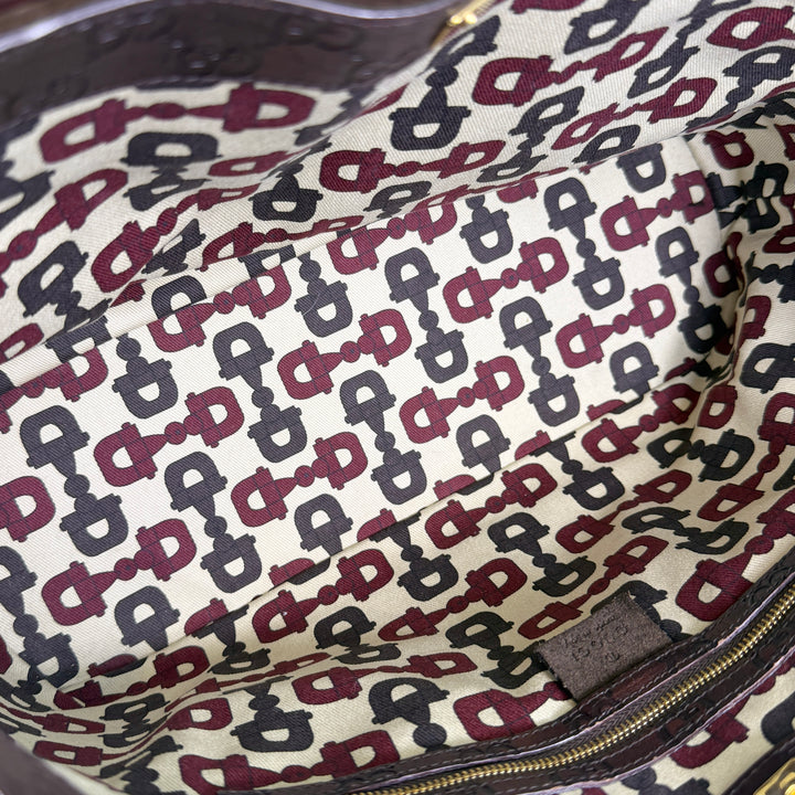 Gucci Hasler Horsebit Shoulder Bag