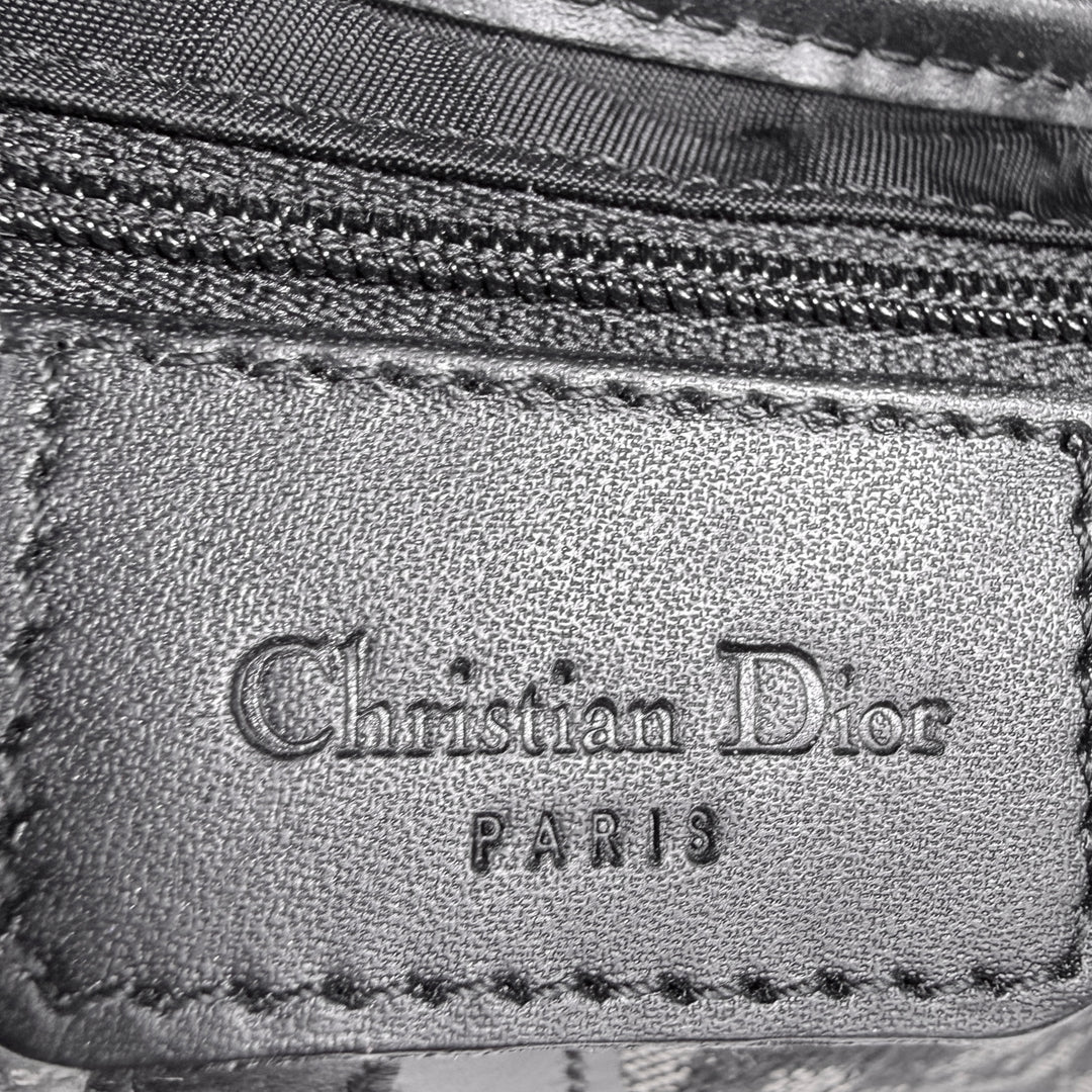 Christian Dior Oblique Canvas Saddle Bag