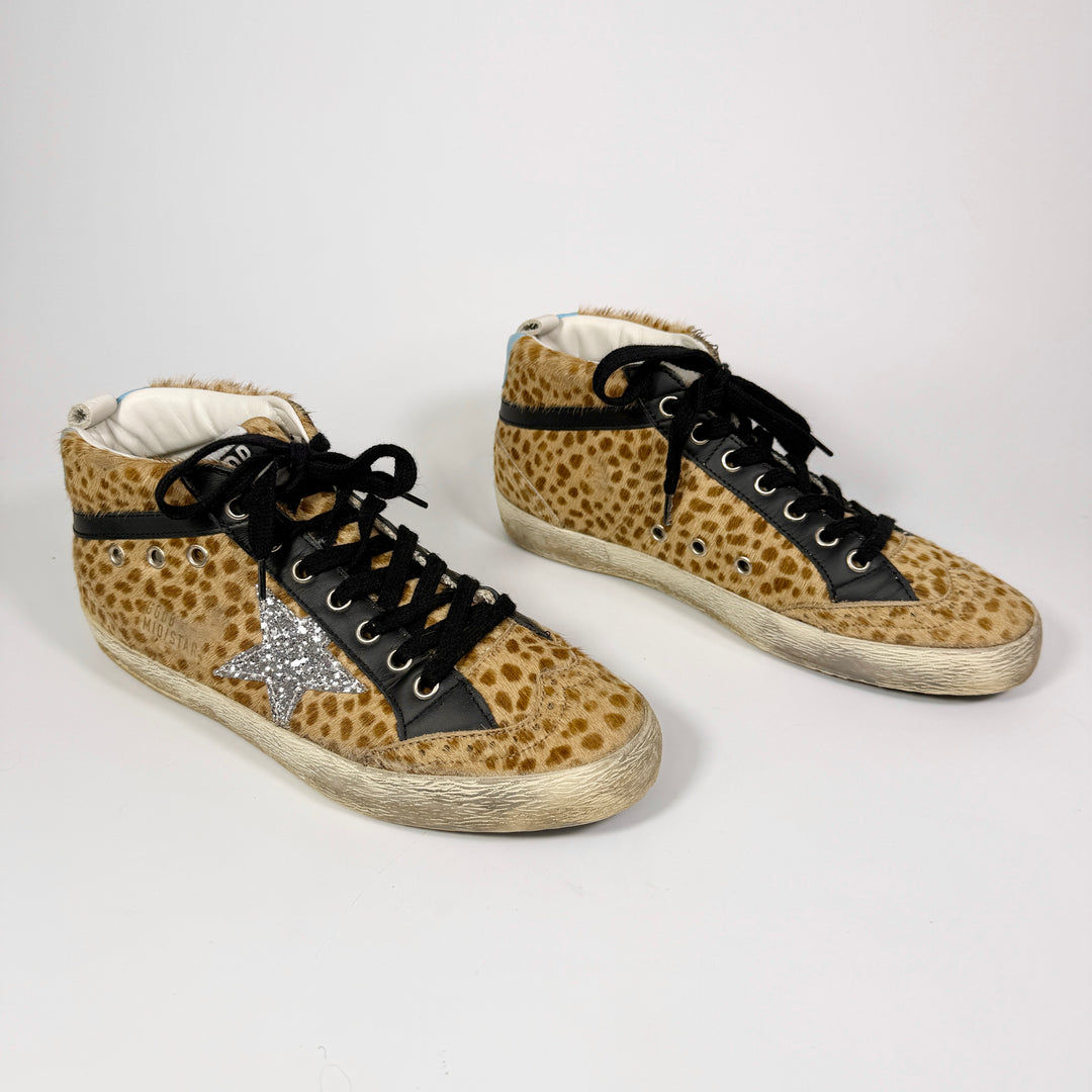 Golden Goose Calf Hair Midstar Sneaker - Women’s 8