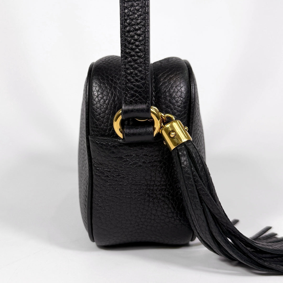 Gucci Pebbled Calfskin Mini Soho Disco Bag