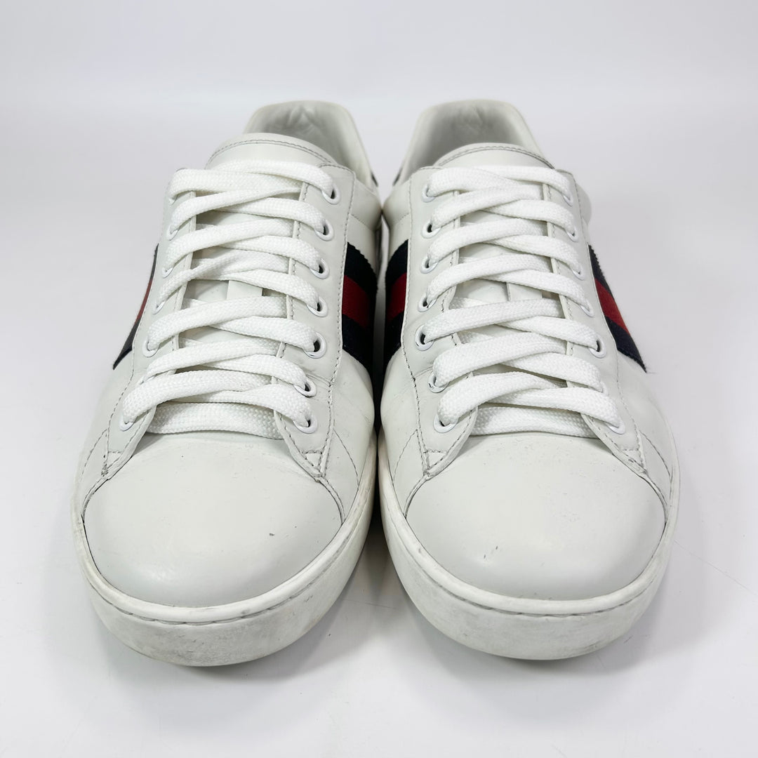 Gucci Ace Leather Sneaker - Men’s 9.5