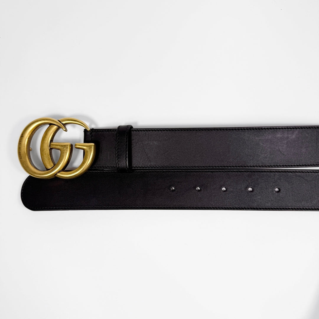 Gucci GG Marmont Smooth Leather Belt 75 30