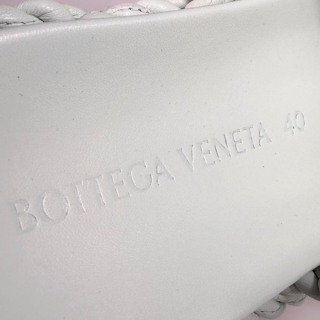 Bottega Veneta Leather Jack Flat Sandal - Women’s 10