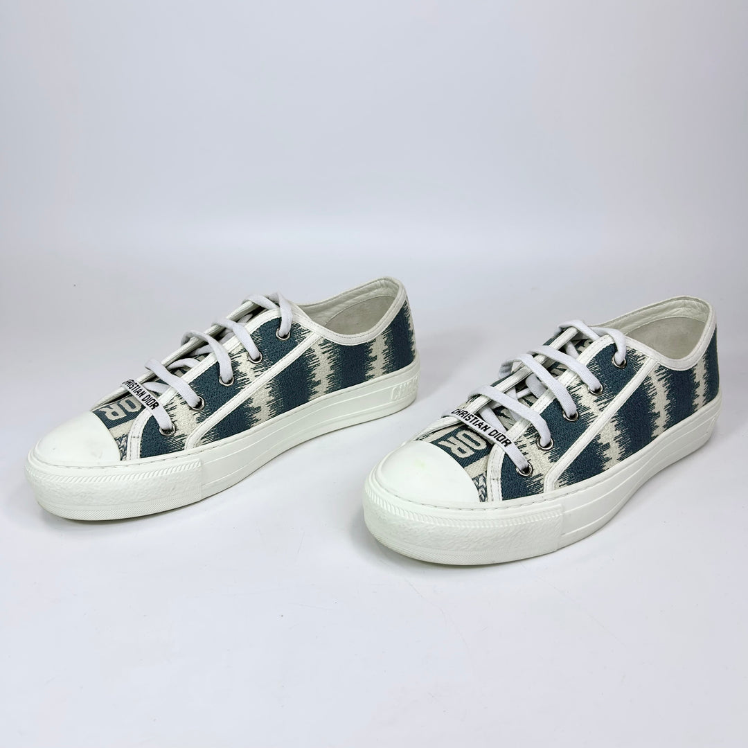 Christian Dior D-Stripes Walk’N’Dior Low Top Sneaker - Women’s 9.5