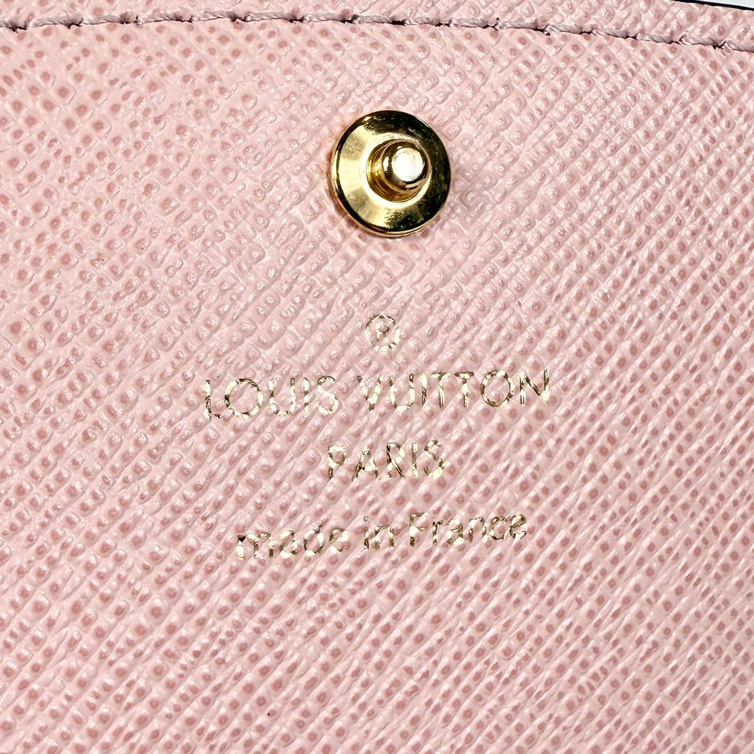 Louis Vuitton Monogram Rose Ballerine Emilie Wallet