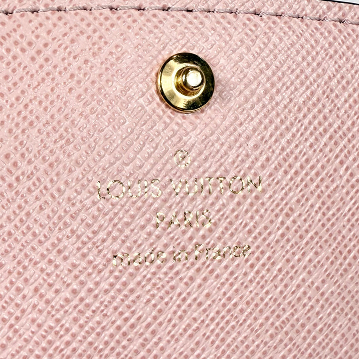 Louis Vuitton Monogram Rose Ballerine Emilie Wallet