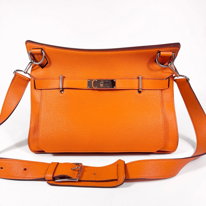 Hermès Jypsiere 34 Clemence Orange Jaune