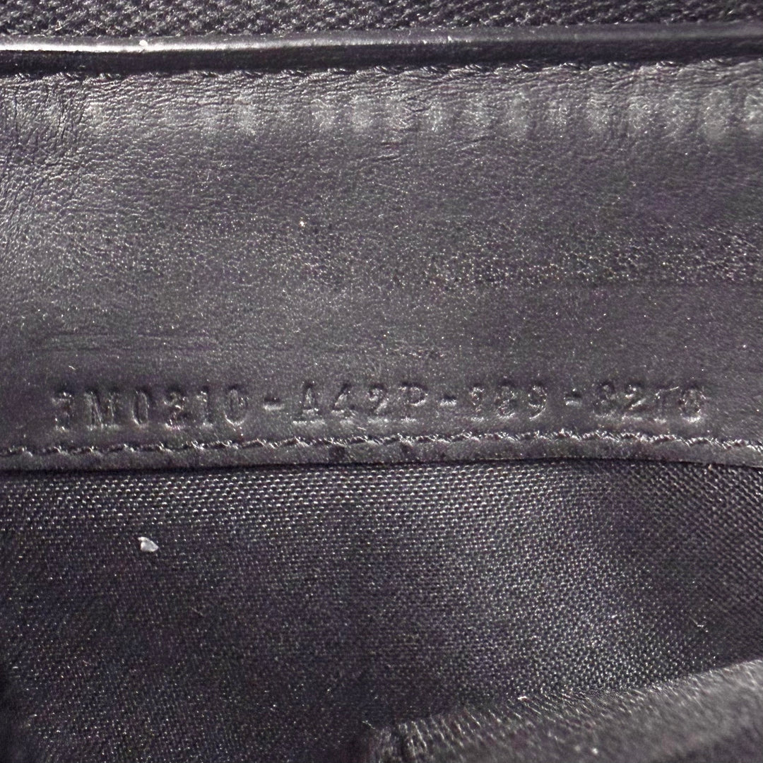 Fendi Monogram FF Leather Zip Around Wallet