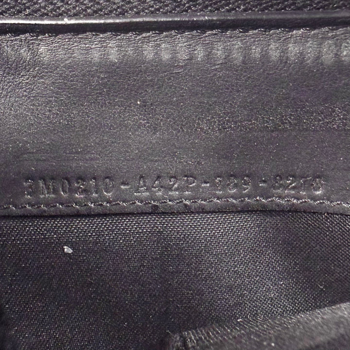 Fendi Monogram FF Leather Zip Around Wallet