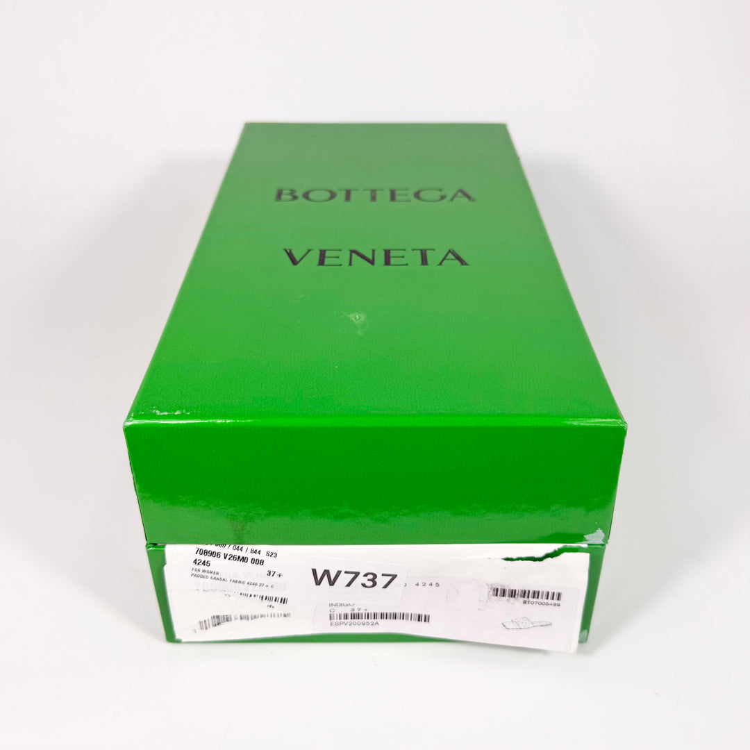 Bottega Veneta Padded Denim Flat Sandal - Women’s 7.5