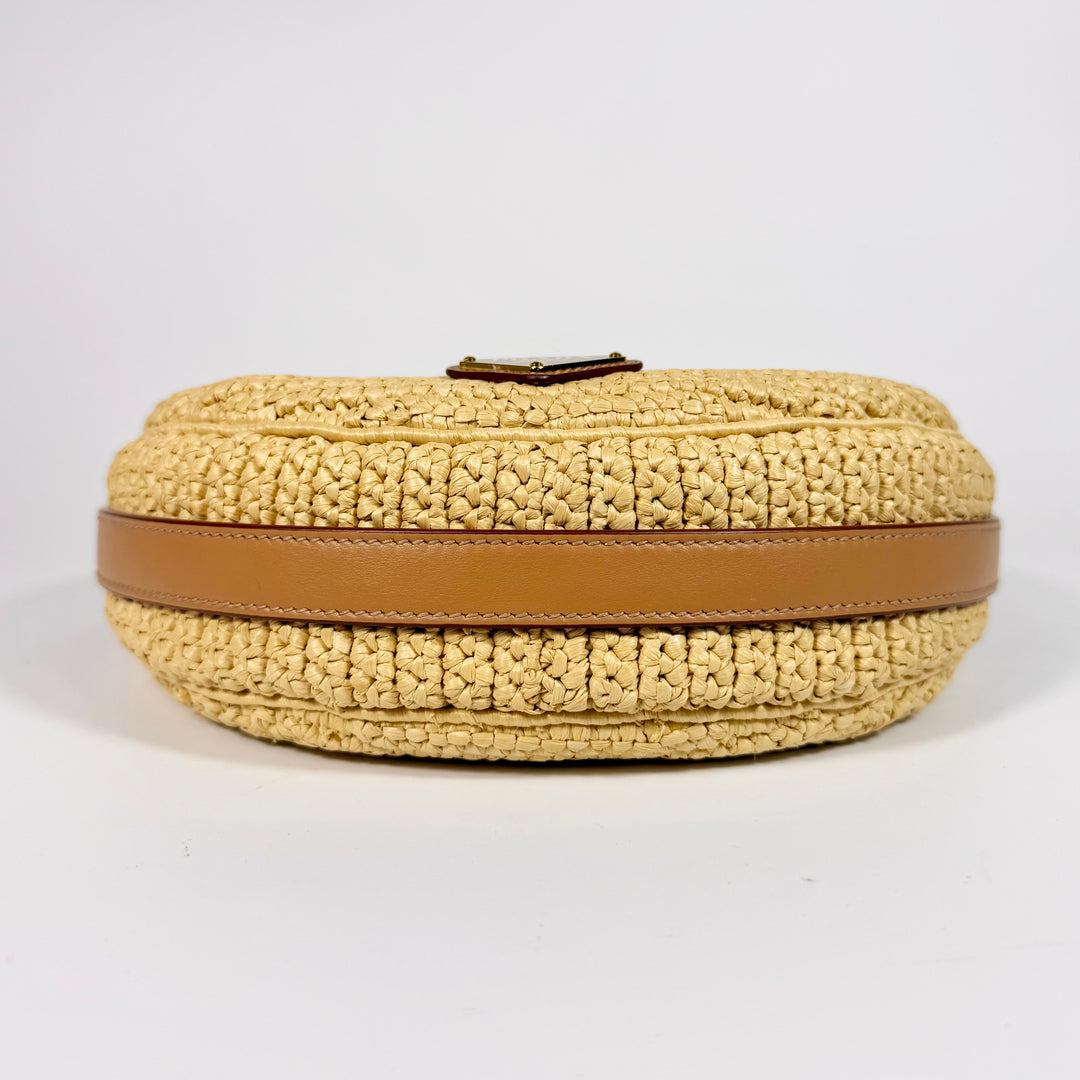 Prada Crochet Arqué Shoulder Bag