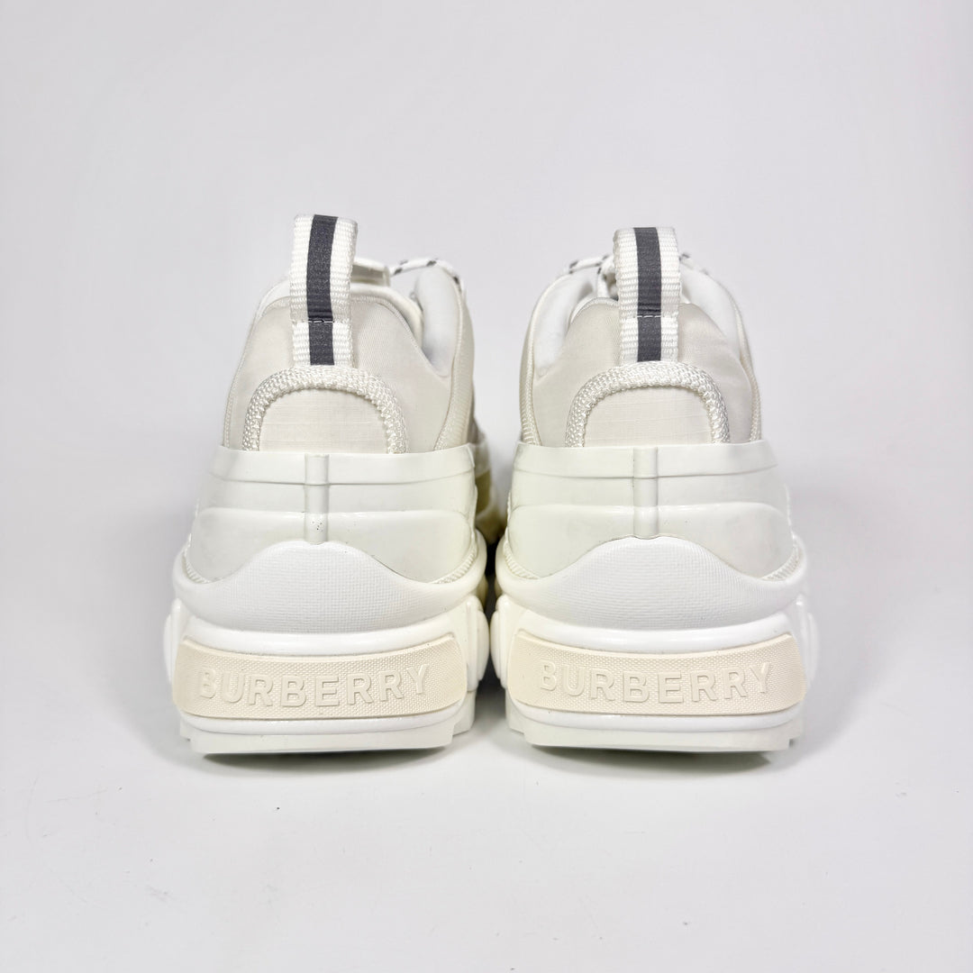 Burberry White Arthur Sneaker - Men’s 10
