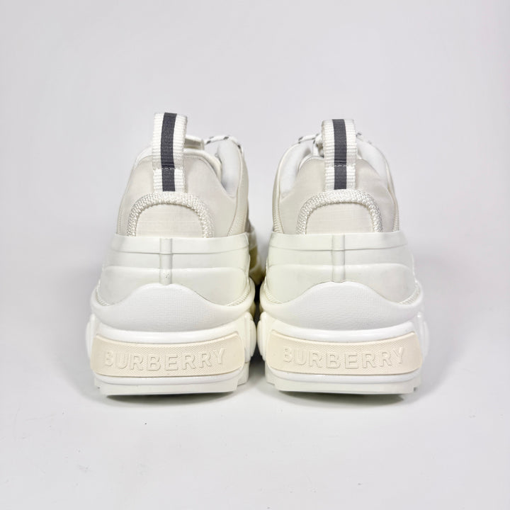 Burberry White Arthur Sneaker - Men’s 10