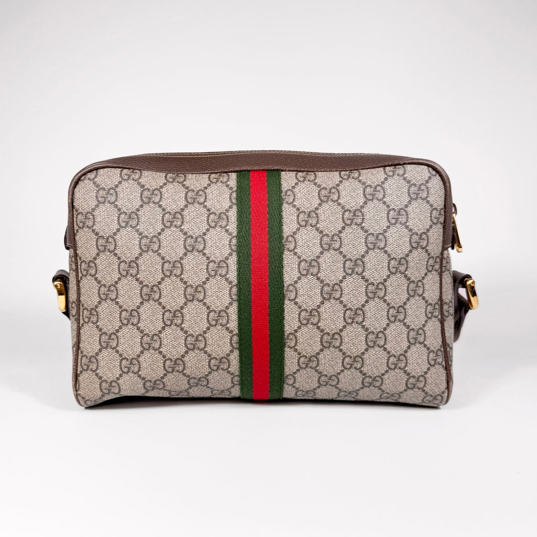 Gucci GG Supreme Monogram Web Small Ophidia Bag