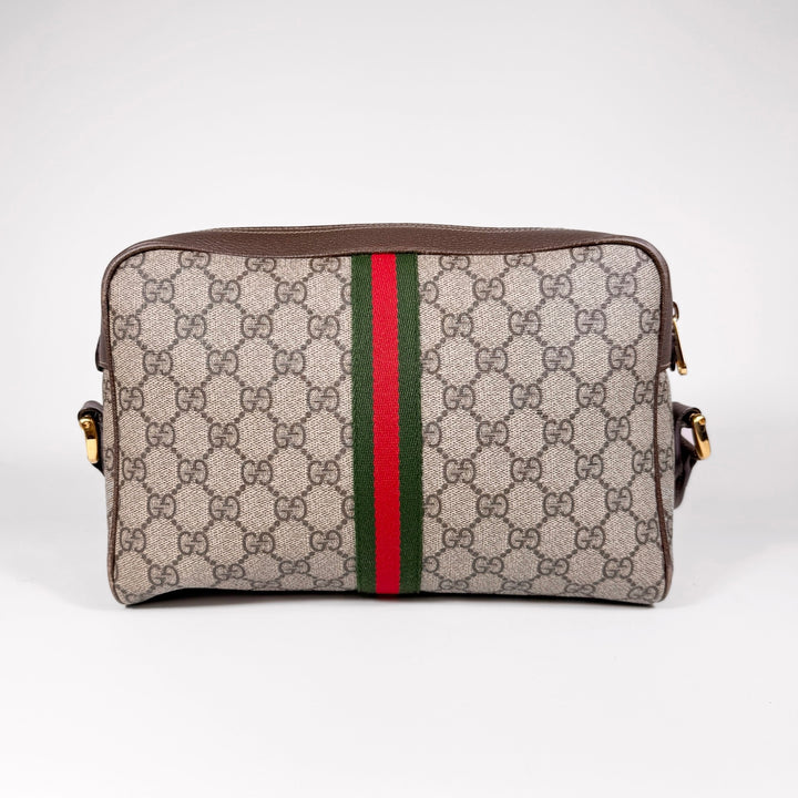 Gucci GG Supreme Monogram Web Small Ophidia Bag