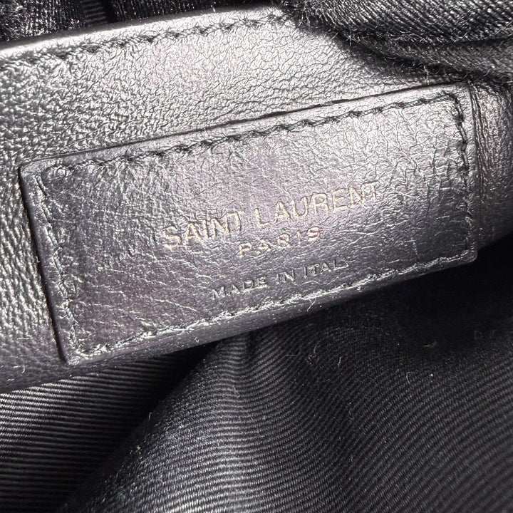 Saint Laurent Crinkled Calfskin Baby Niki Bag
