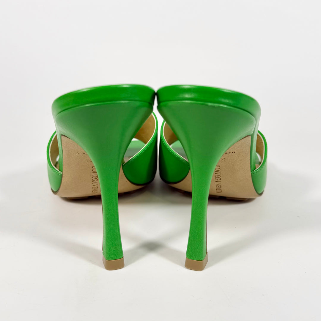 Bottega Veneta Leather Stretch Mule Heel - Women’s 9.5