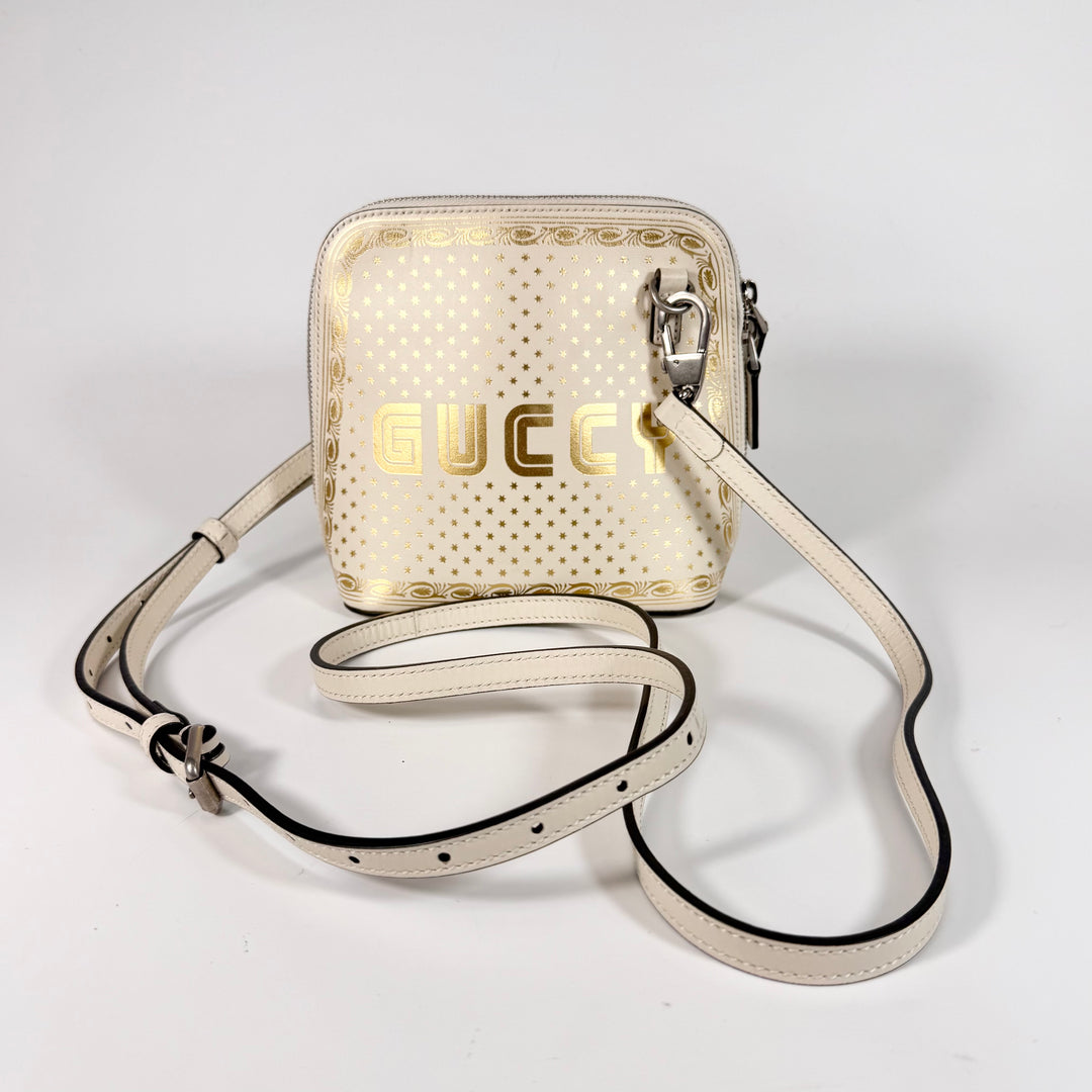 Gucci x Sega Calfskin Mini Dome Crossbody Bag