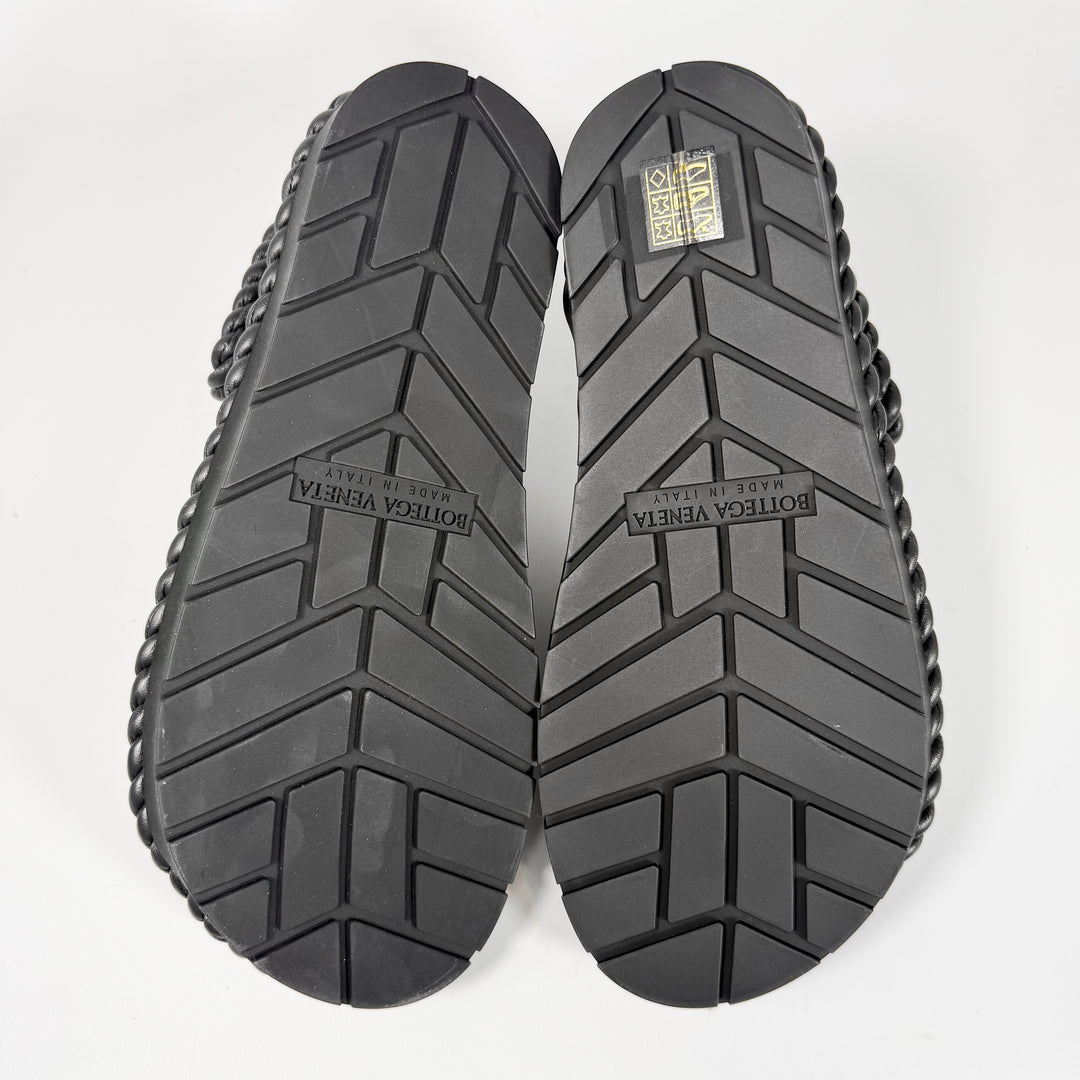 Bottega Veneta Leather Jack Flat Sandal - Women’s 8