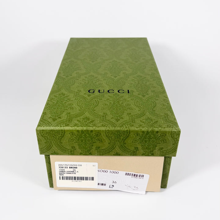 Gucci GG Marmont Nappa Matelasse Mule Heel - Women’s 6