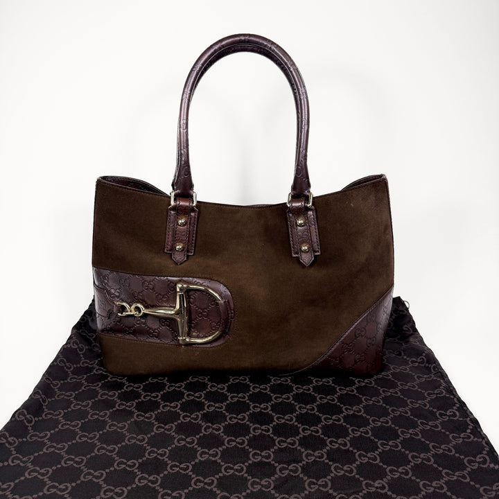 Gucci Hasler Horsebit Shoulder Bag