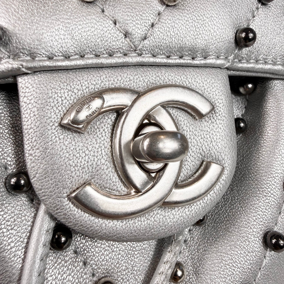 Chanel Metallic Lambskin Stud Wars Backpack
