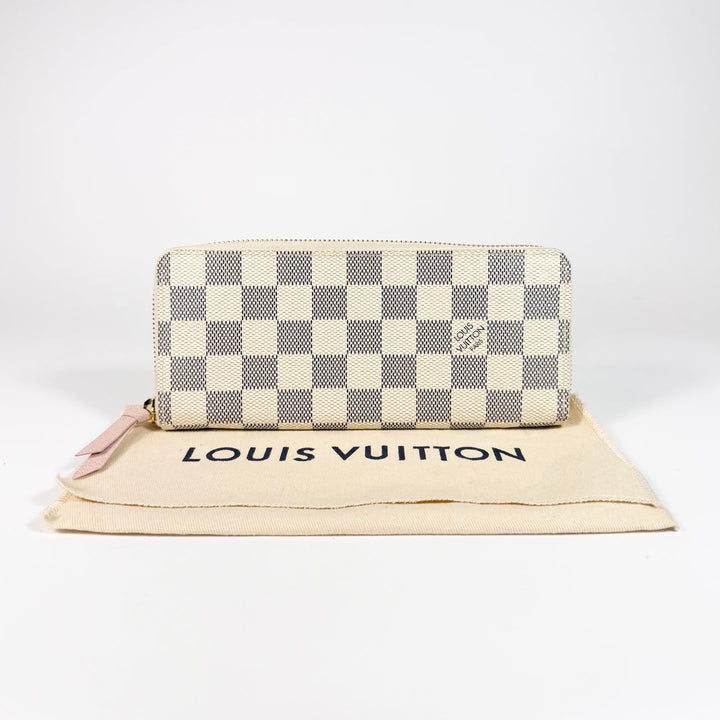 Louis Vuitton Damier Azur Clemence Wallet