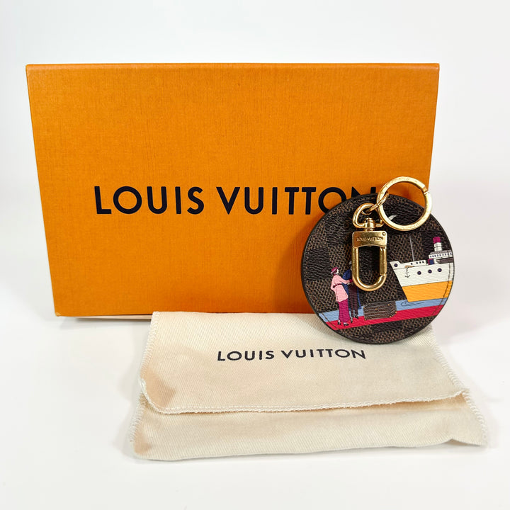 Louis Vuitton Damier Ebene Illustre Bag Charm