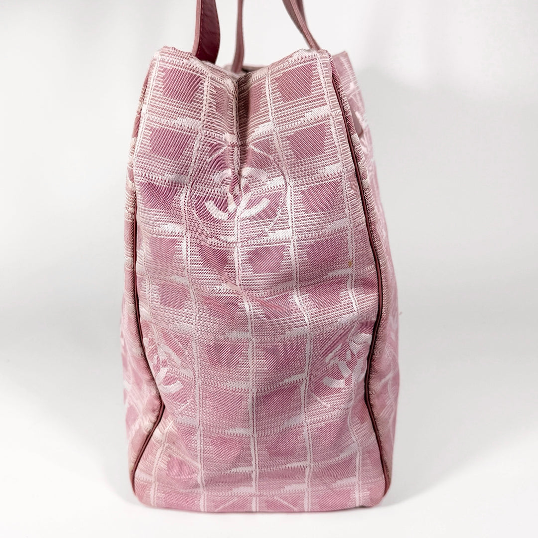 Chanel Nylon Travel Line Tote Bag