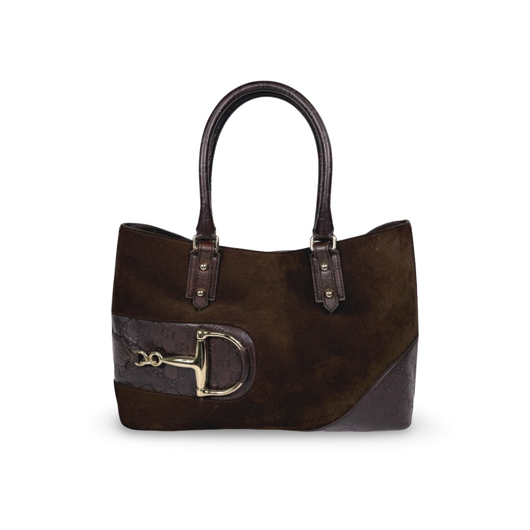 Gucci Hasler Horsebit Shoulder Bag