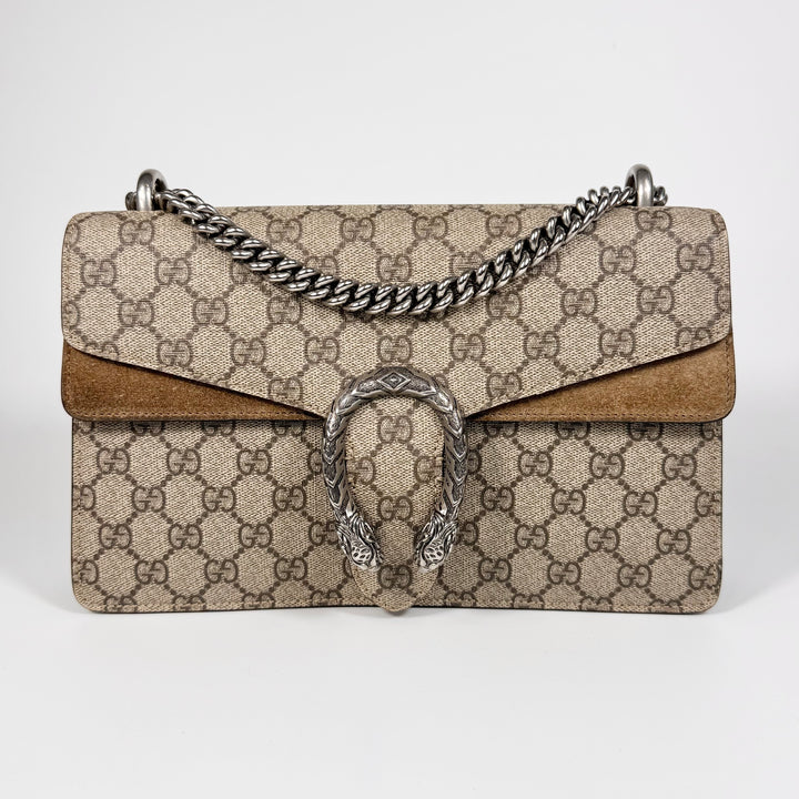 Gucci GG Supreme Medium Dionysus Shoulder Bag