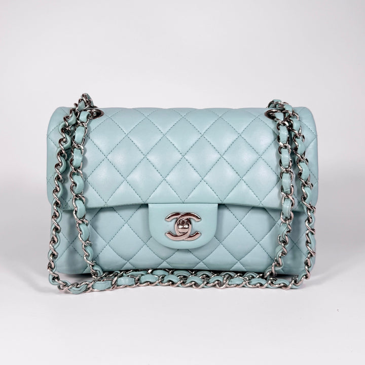 Chanel Quilted Lambskin Small Double Flap Bag