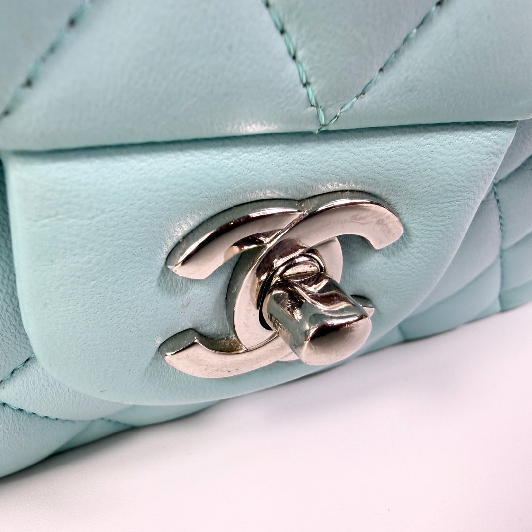 Chanel Quilted Lambskin Small Double Flap Bag