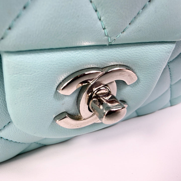 Chanel Quilted Lambskin Small Double Flap Bag
