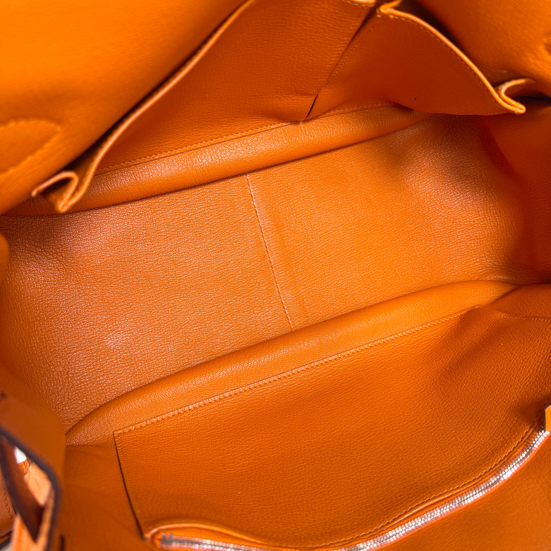 Hermès Jypsiere 34 Clemence Orange Jaune
