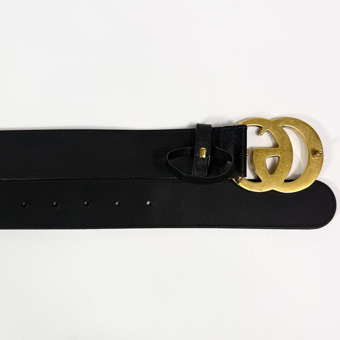 Gucci GG Marmont Smooth Leather Belt 75 30