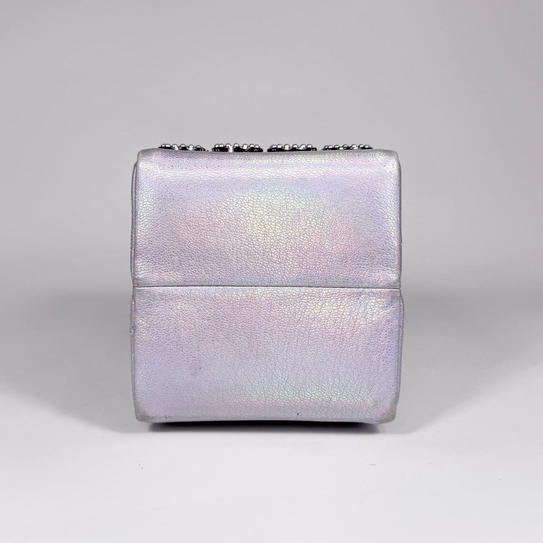 Chanel Iridescent Goatskin Lait De Coco Milk Carton Bag