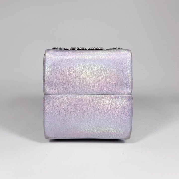 Chanel Iridescent Goatskin Lait De Coco Milk Carton Bag