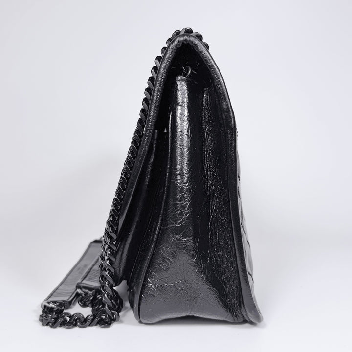 Saint Laurent Crinkled Calfskin Baby Niki Bag
