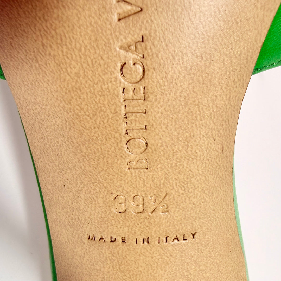 Bottega Veneta Leather Stretch Mule Heel - Women’s 9.5