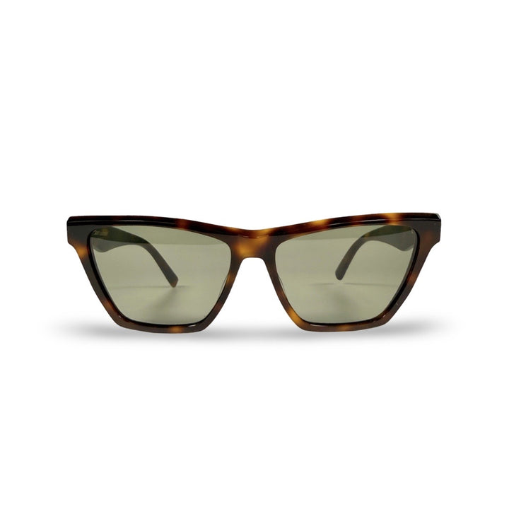 Saint Laurent Tortoise Logo Sunglasses SL M103
