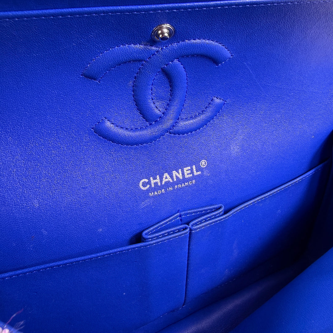 Chanel Quilted Tweed Medium Double Flap Bag