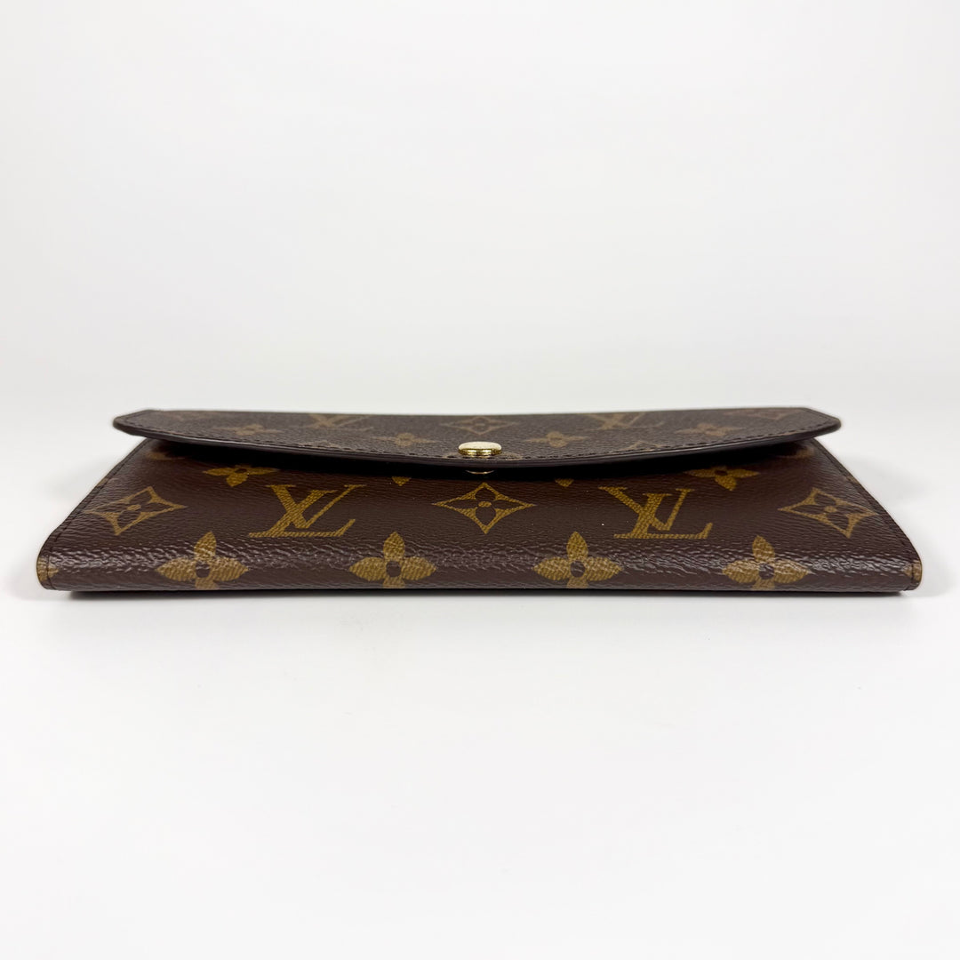 Louis Vuitton Monogram Rose Ballerine Emilie Wallet