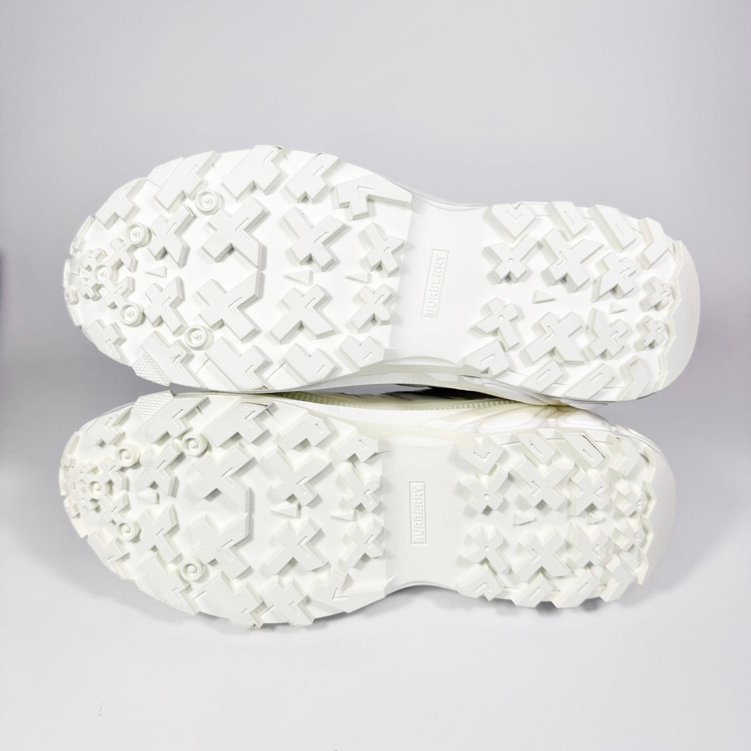 Burberry White Arthur Sneaker - Men’s 10